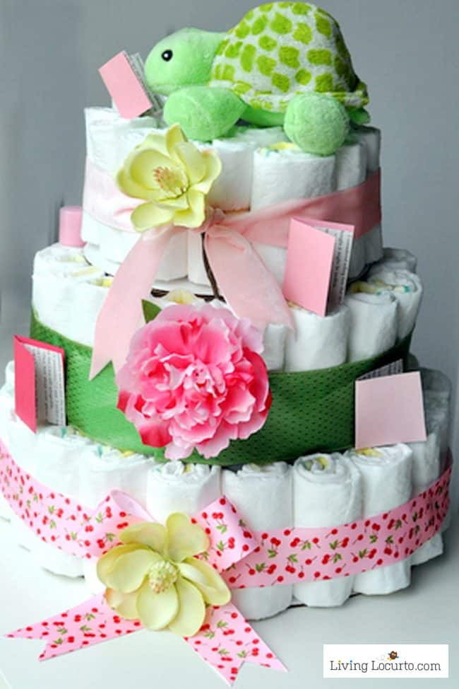 Diaper Baby Shower Gift Ideas
 15 Creative Diaper Cakes DIY Baby Shower Party Ideas