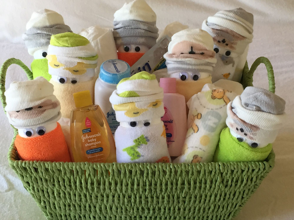 Diaper Gift Basket Ideas
 Med DIAPER BABIES GIFT BASKET Baby Shower Newborn