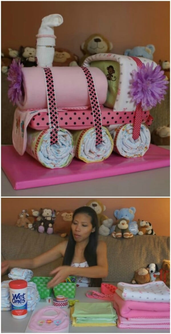 Diaper Ideas For Baby Shower Gift
 25 Enchantingly Adorable Baby Shower Gift Ideas That Will