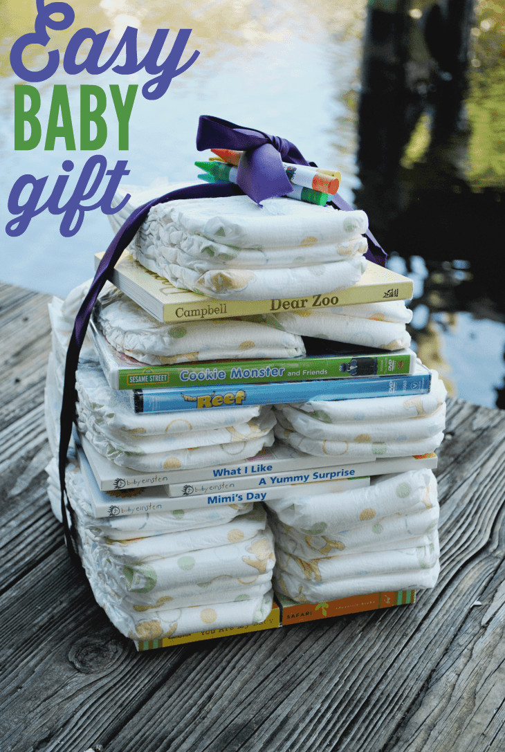 Diaper Ideas For Baby Shower Gift
 Easy Baby Gift Ideas