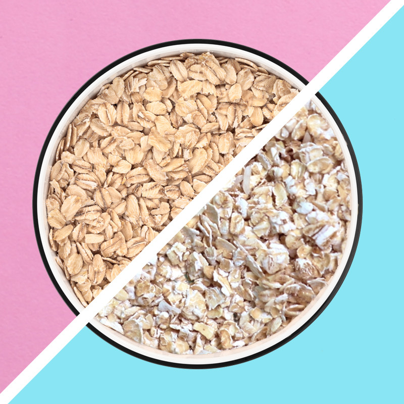 Difference Between Quick Oats And Old Fashioned Oats
 Pantry 101 Quick oats vs large flake oats