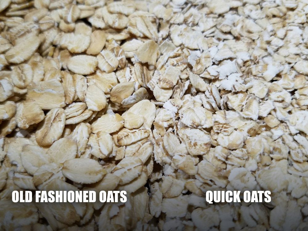 Difference Between Quick Oats And Old Fashioned Oats
 Old Fashioned Oats vs Quick Oats