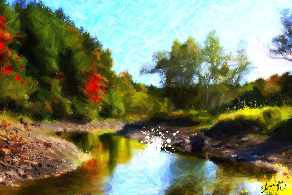 Digital Landscape Painting
 Chamira Studios Where Creativity Runs Wild