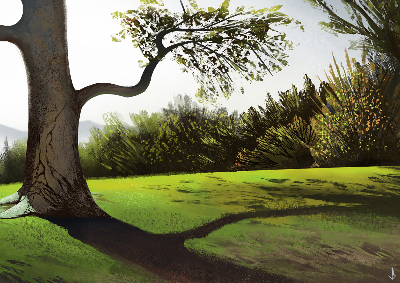 Digital Landscape Painting
 Digital Landscape Painting