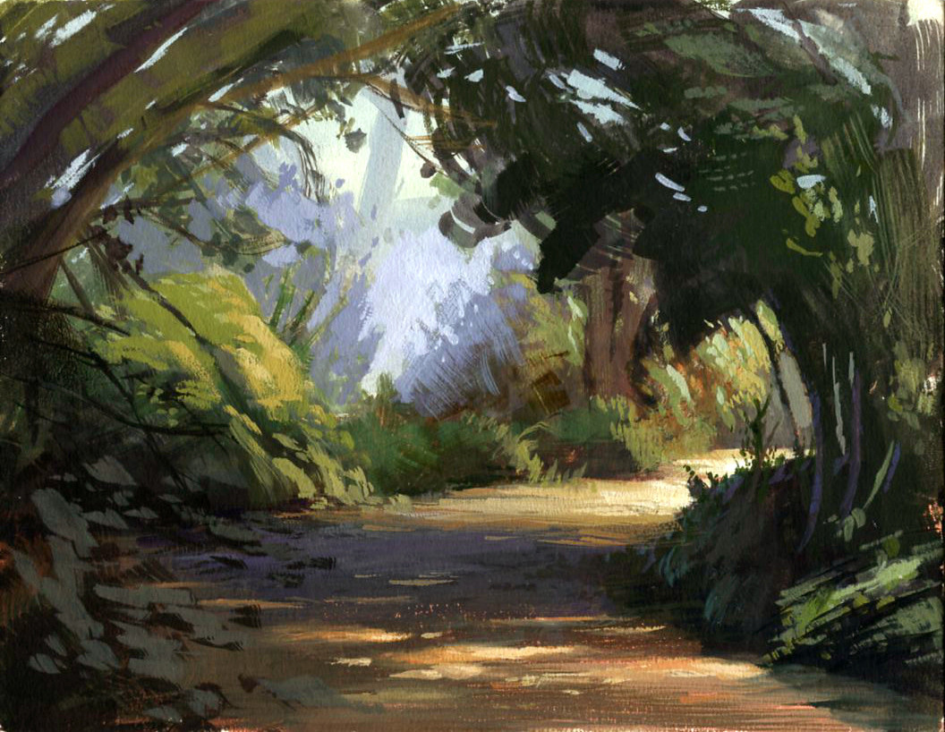 Digital Landscape Painting
 Digital Landscape with Mike Humphries