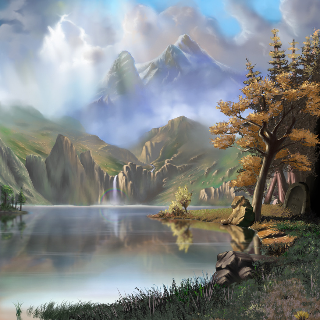 Digital Painting Landscape
 Digital Landscape paintings