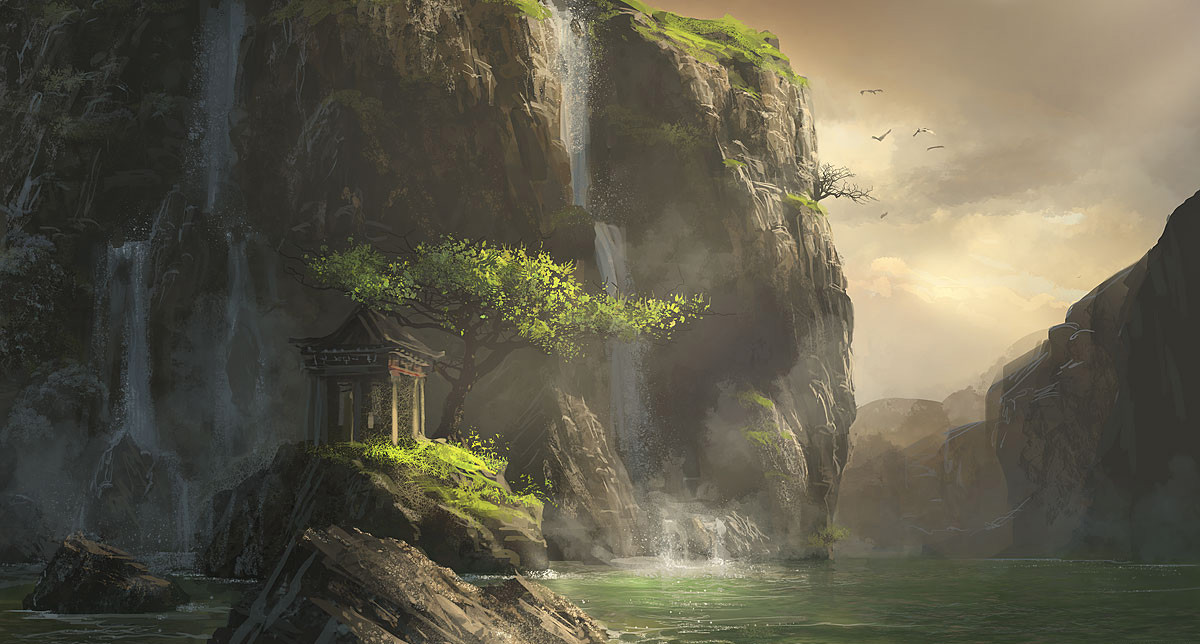 Digital Painting Landscape
 Landscape by Geoffroy Thoorens 2D Digital Digital