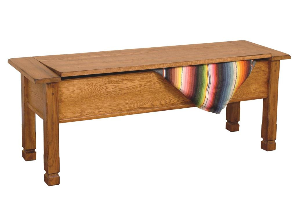 Dining Room Benches With Storage
 Sunny Designs Dining Room Sedona Side Bench With Storage