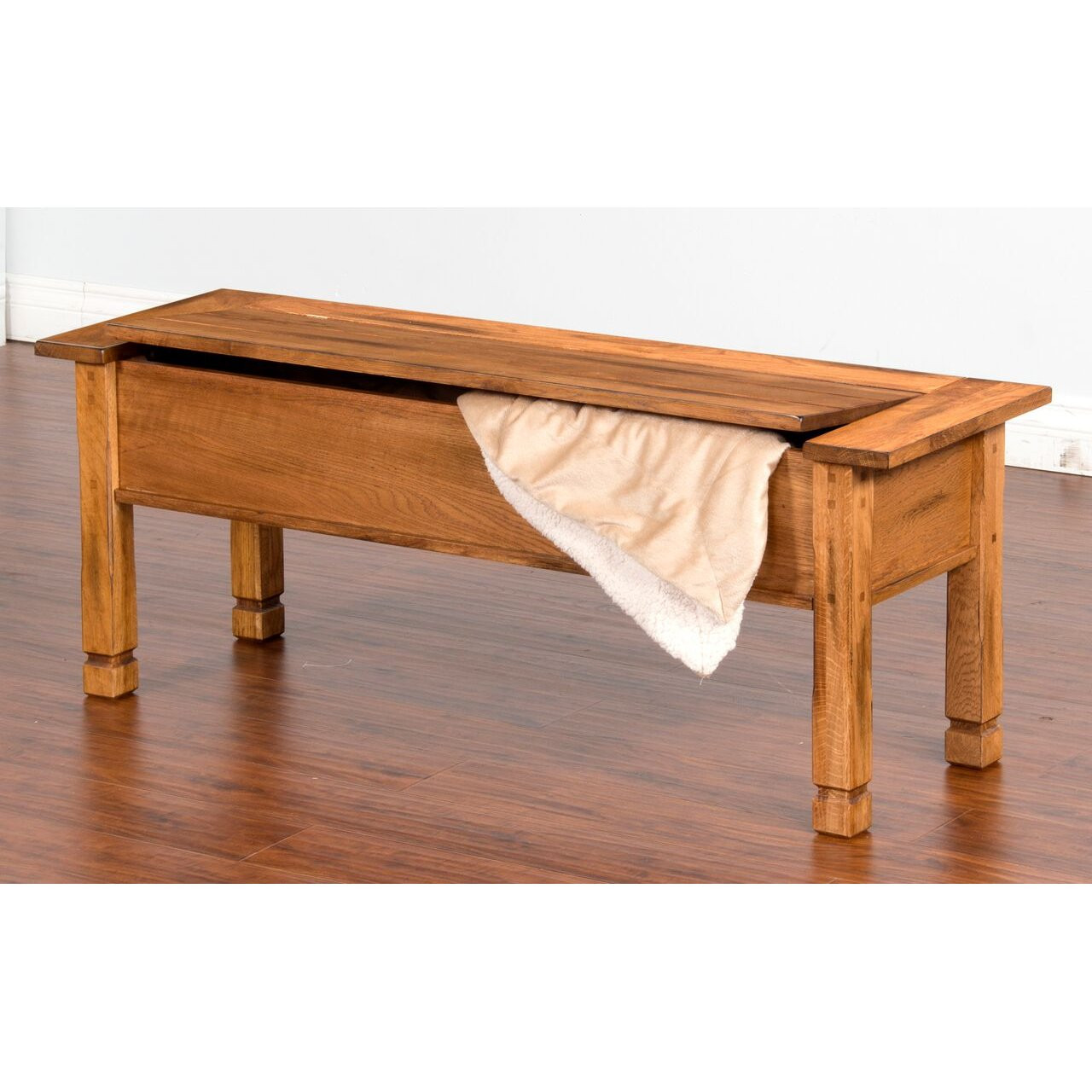 Dining Room Benches With Storage
 Rustic Storage Bench Sedona