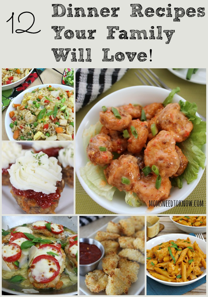 Dinner Recipes Kids Love
 12 Quick Dinner Recipes to Make Your Life Easier