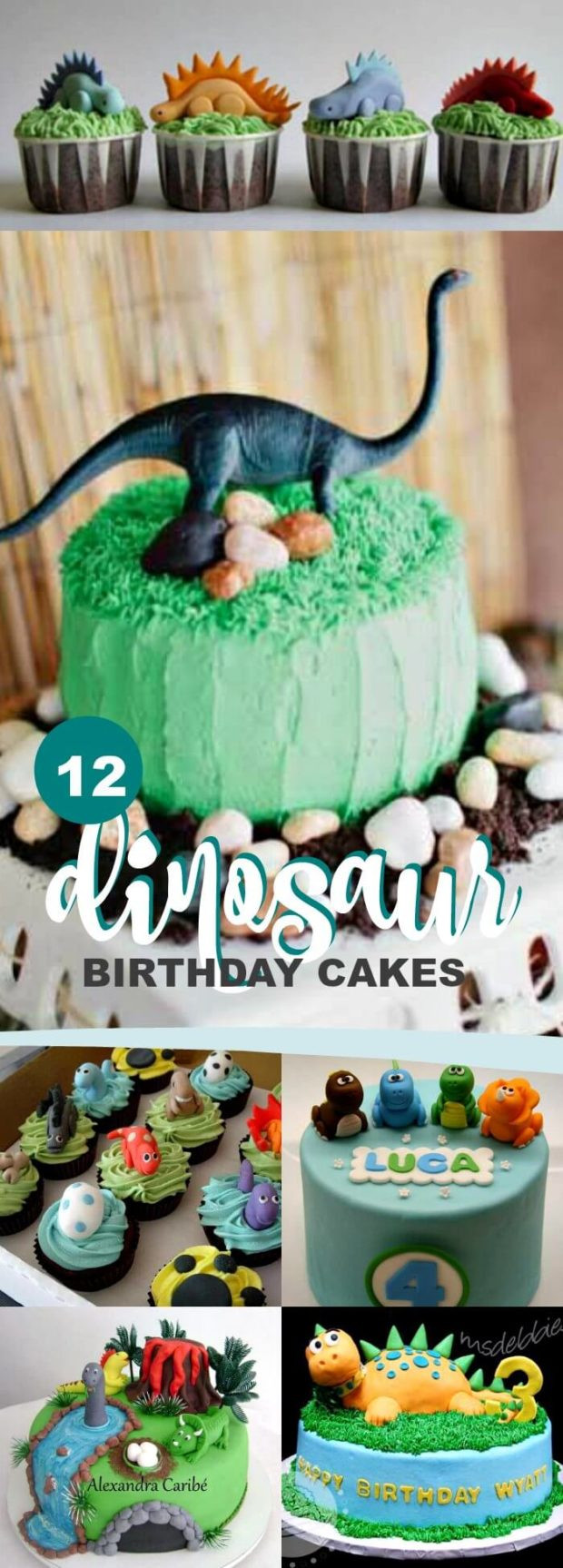 Dinosaur Birthday Cake Ideas
 12 Dinosaur Birthday Cake Ideas We Love Spaceships and