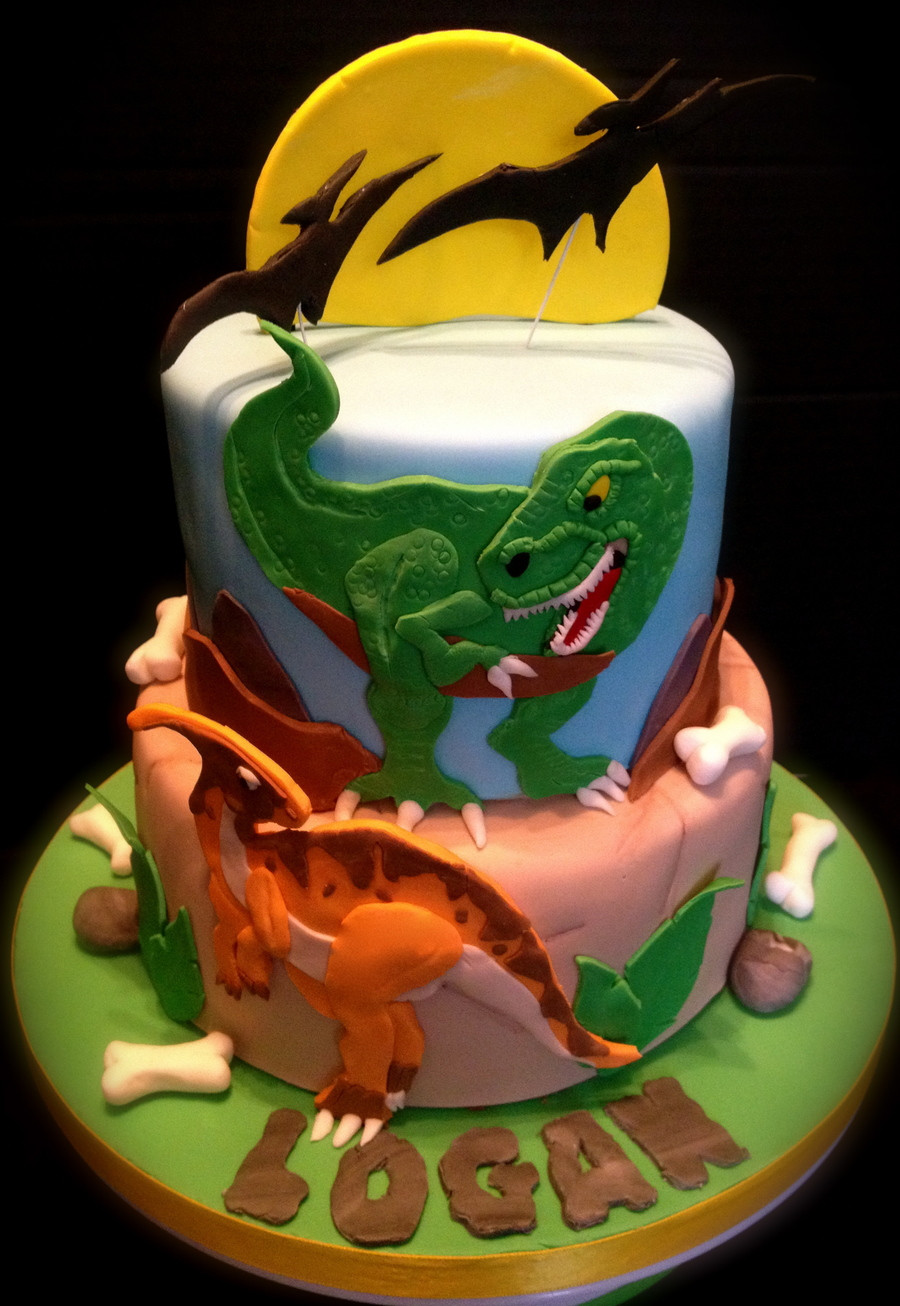 Dinosaur Birthday Cake Ideas
 Dinosaur Birthday Cake CakeCentral