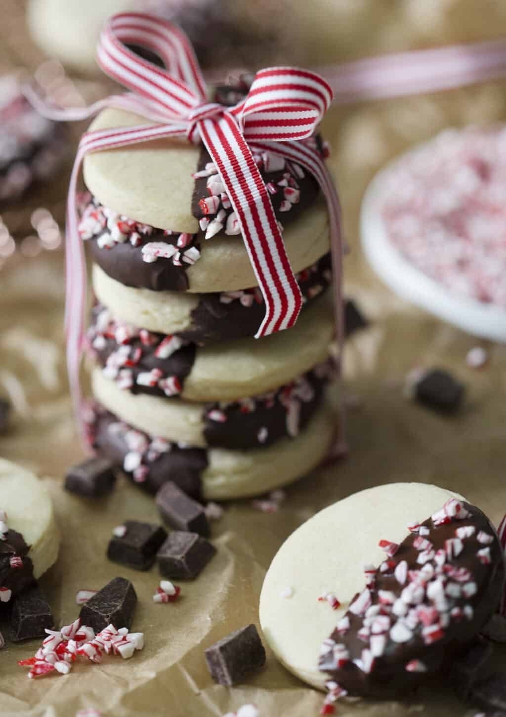 Dipped Sugar Cookies
 Chocolate Dipped Sugar Cookie Preppy Kitchen