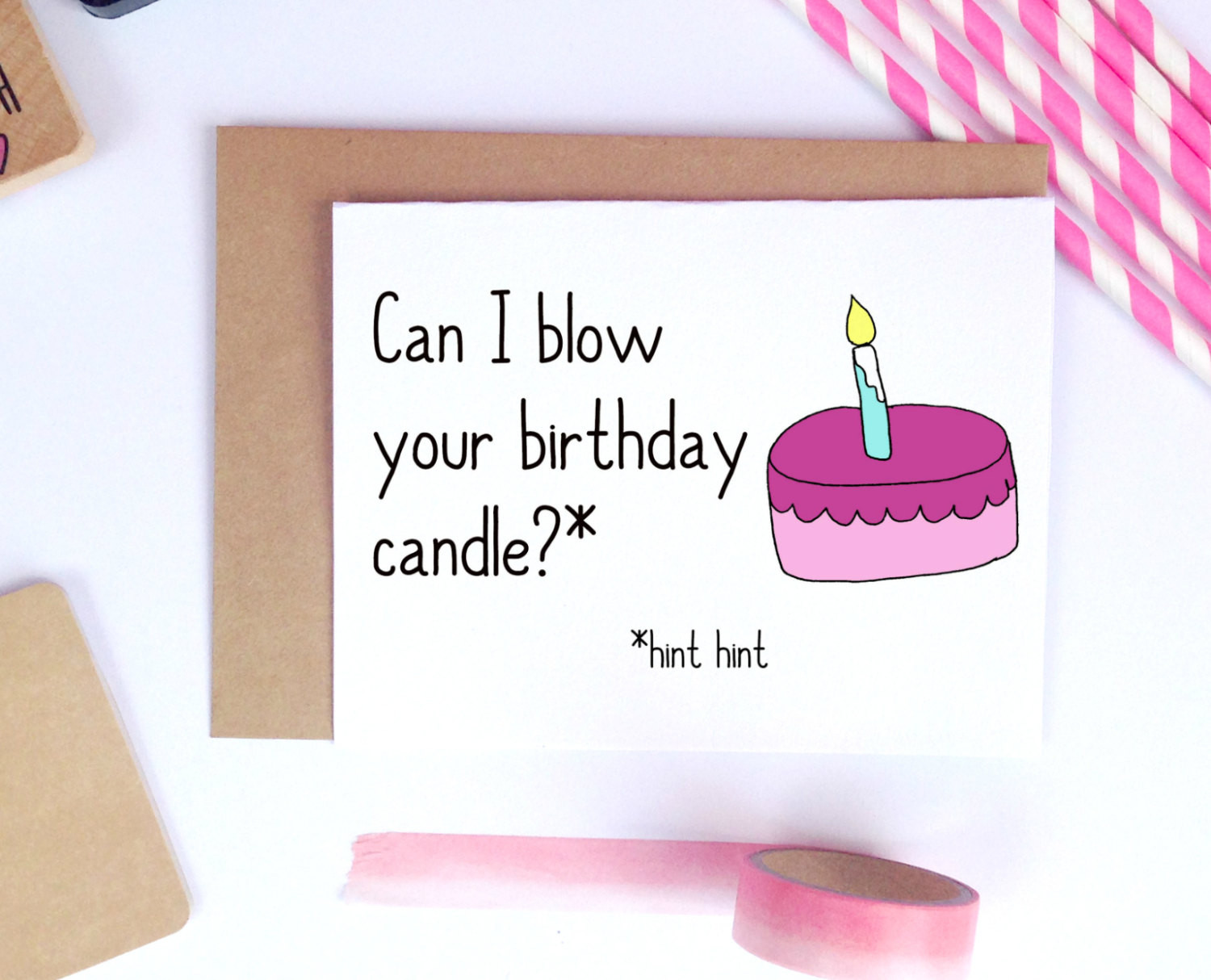 Dirty Birthday Wishes
 Funny Birthday Card Dirty Birthday Card y Boyfriend Card