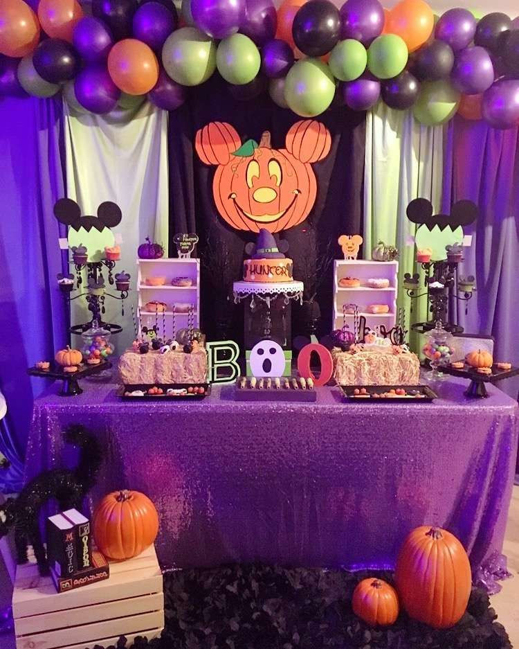 Disney Halloween Party Ideas
 Check out this fun Mickey Mouse Halloween Birthday Party