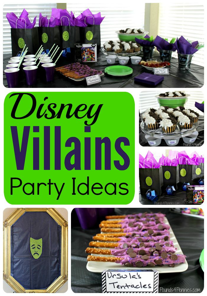 Disney Halloween Party Ideas
 Disney Villains Party Ideas