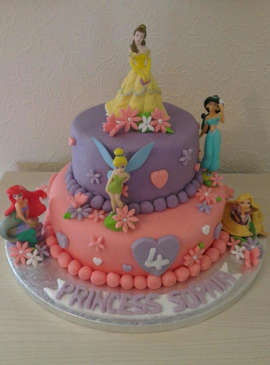 Disney Princess Birthday Cakes
 Disney Princess Cake CakeCentral