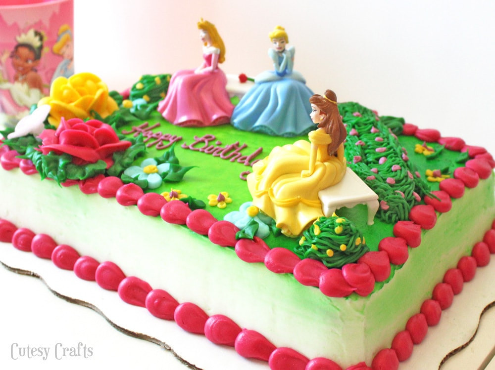 Disney Princess Birthday Cakes
 Disney Princess Birthday Celebration Cutesy Crafts