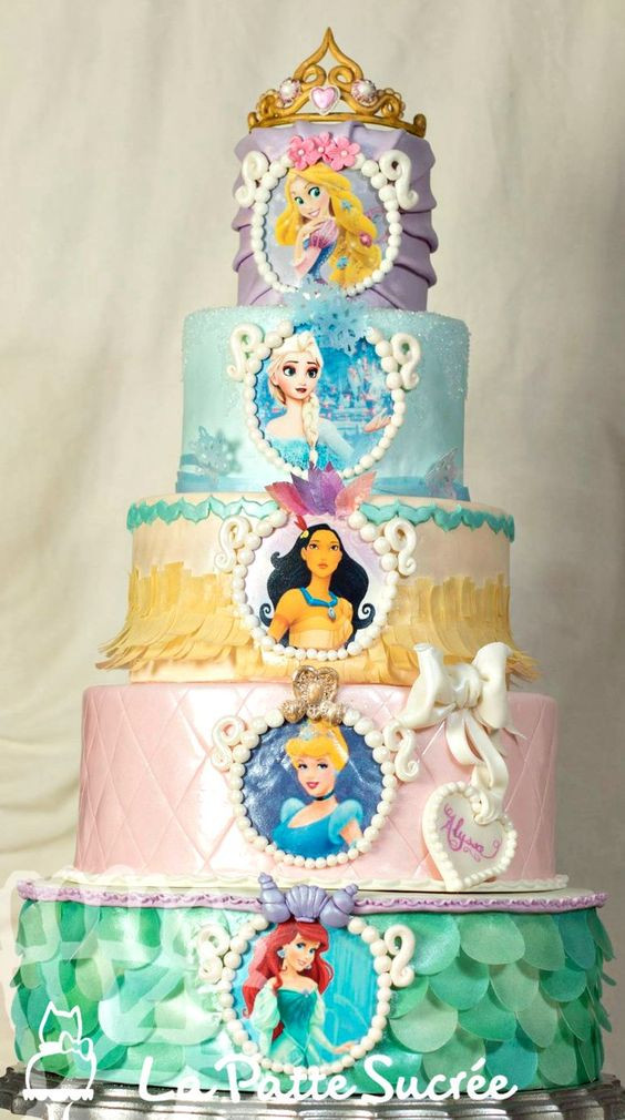 Disney Princess Birthday Cakes
 25 Amazing Disney Princess Cakes