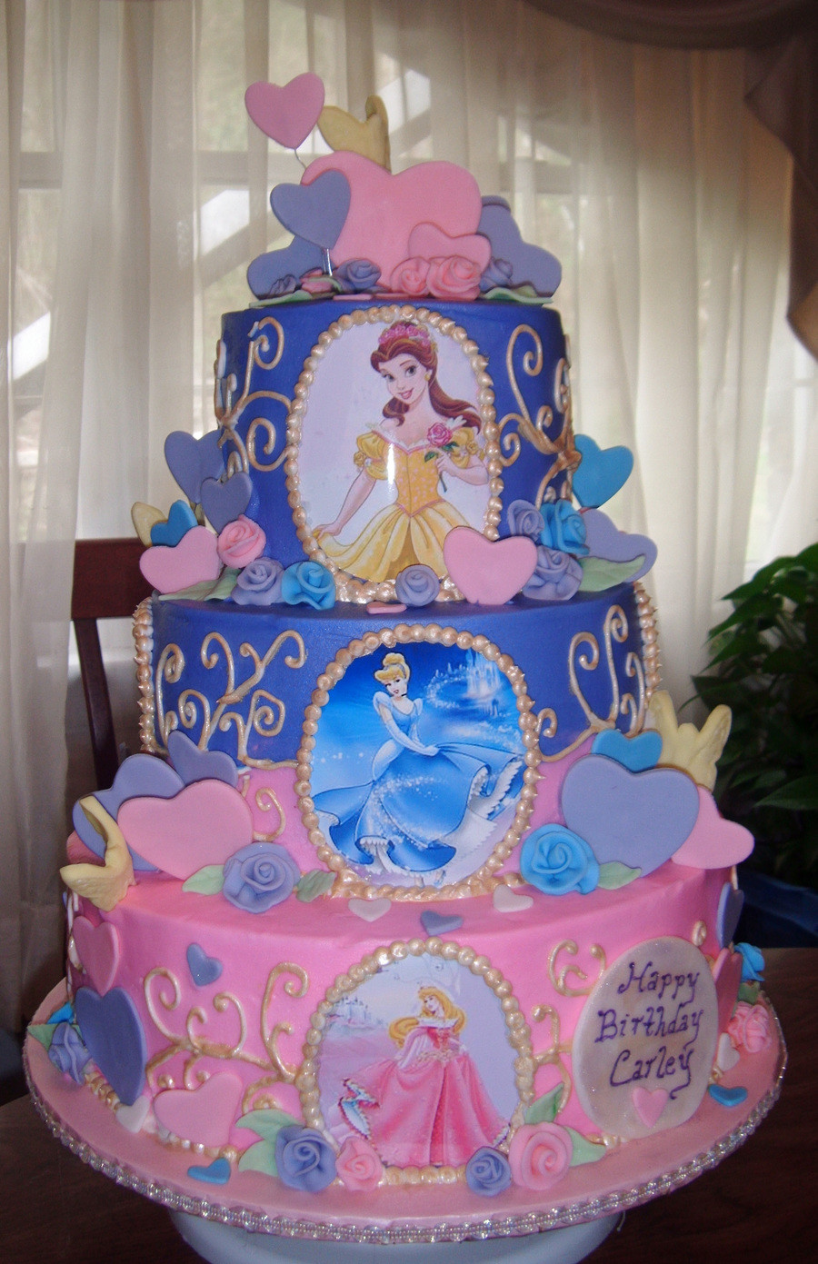 Disney Princess Birthday Cakes
 Disney Princesses Cake CakeCentral