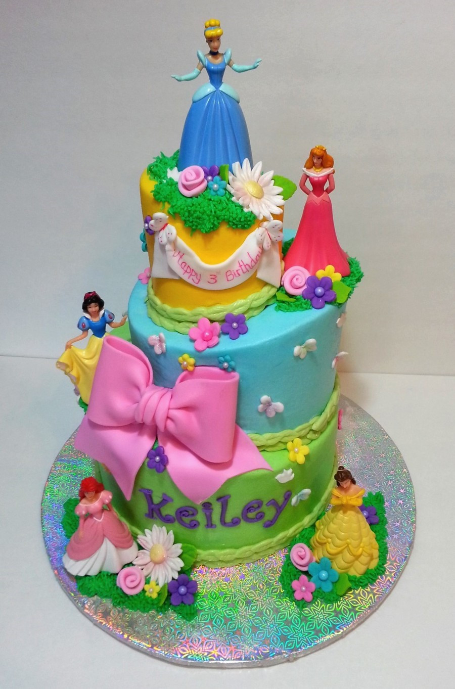 Disney Princess Birthday Cakes
 Princess Topsy Turvy CakeCentral