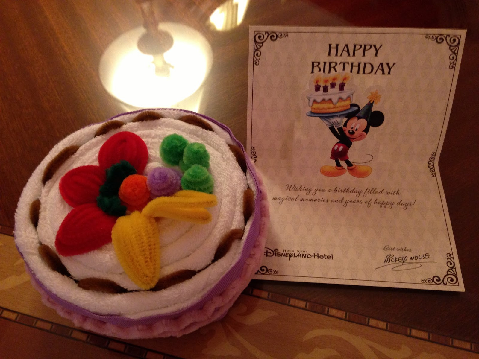 Disneyland Birthday Cake
 A Magical Birthday Celebration at Hong Kong Disneyland