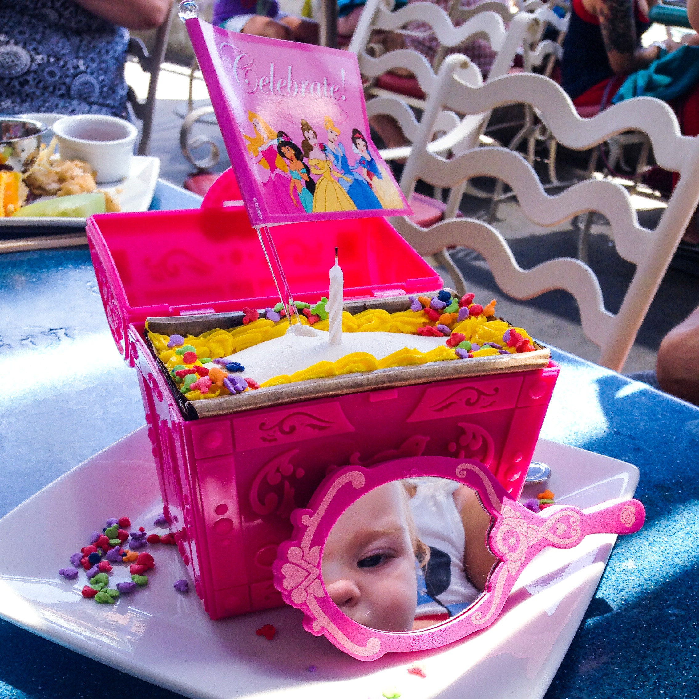 Disneyland Birthday Cake
 Baby’s first birthday at Disneyland