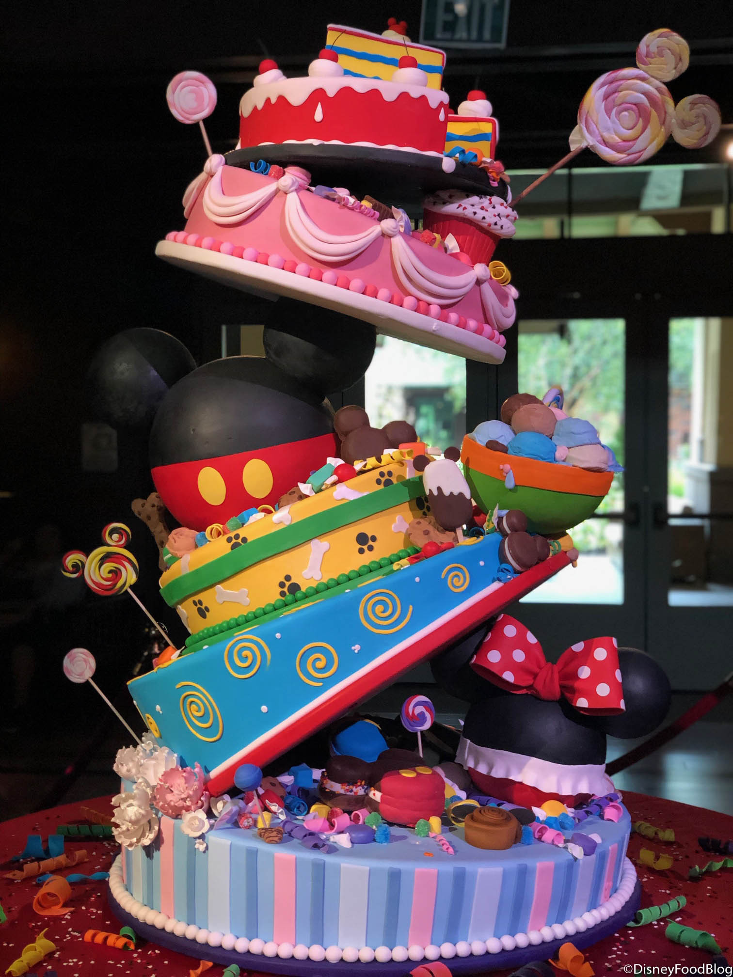 Disneyland Birthday Cake
 Check Out Mickey’s 90th Birthday Cake in Disneyland Resort