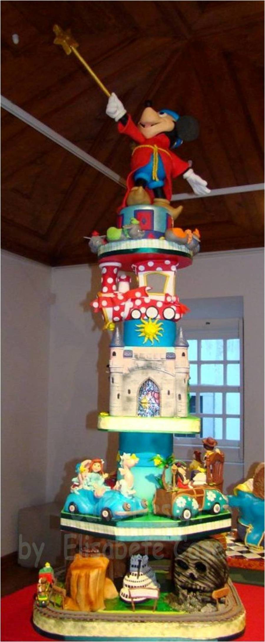 Disneyland Birthday Cake
 I Made This Cake For A petition Devoted To The 20Th