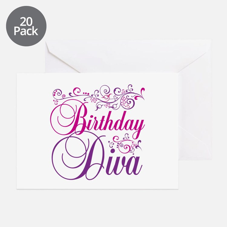 Diva Birthday Quotes
 Diva Birthday Greeting Cards