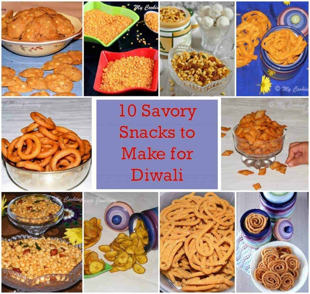 Diwali Snacks Recipe
 10 Savory Snacks to Make for Diwali