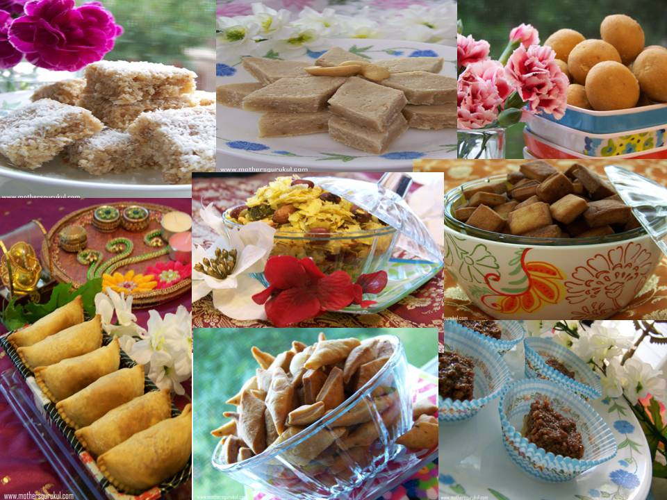 Diwali Snacks Recipe
 Diwali Sweets & Snacks