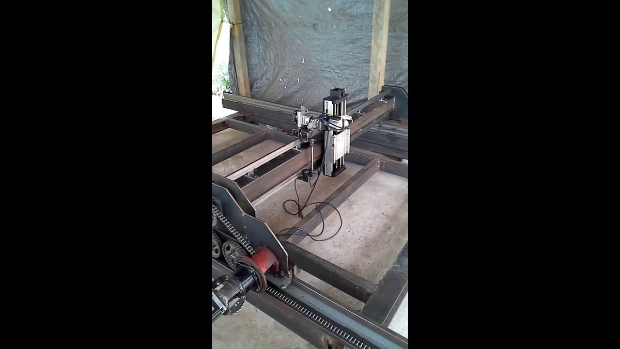 DIY 4X8 Cnc Router Plans
 Diy cnc table 4x8 ขับด้วยโซ่