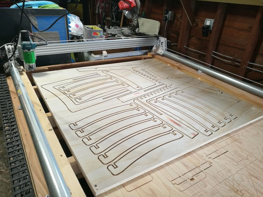 DIY 4X8 Cnc Router Plans
 Plastic Monstrosity The 3D Printed CNC for 4x8 Plywood