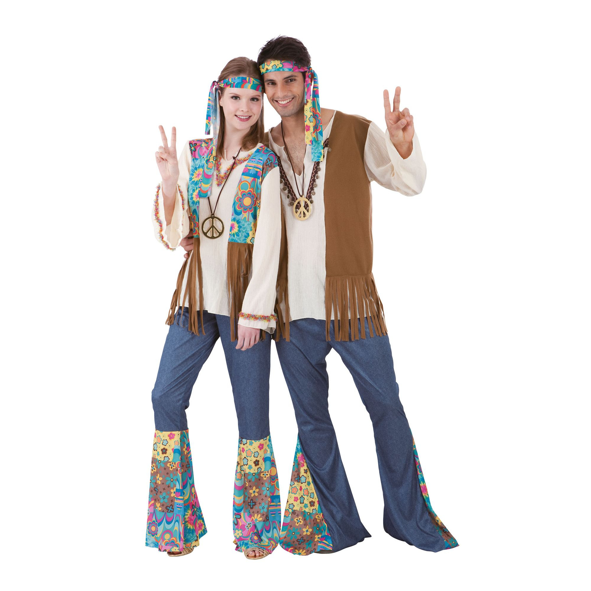 DIY 70S Costume
 Totally Ghoul Hippie Woman Adult Costume Size e Size