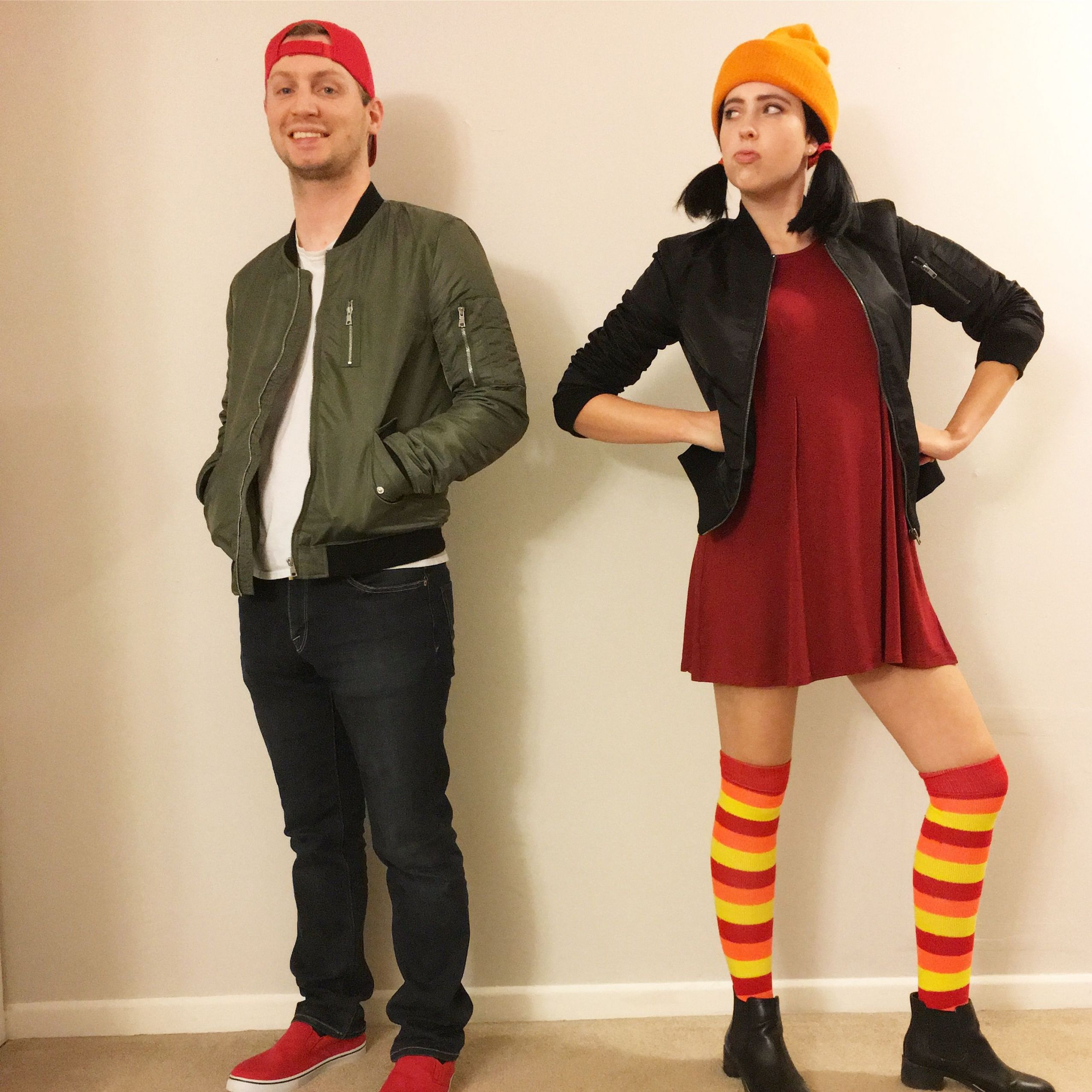 DIY 90S Costume
 Easy 90s couple Halloween costume Recess TJ & Spinelli