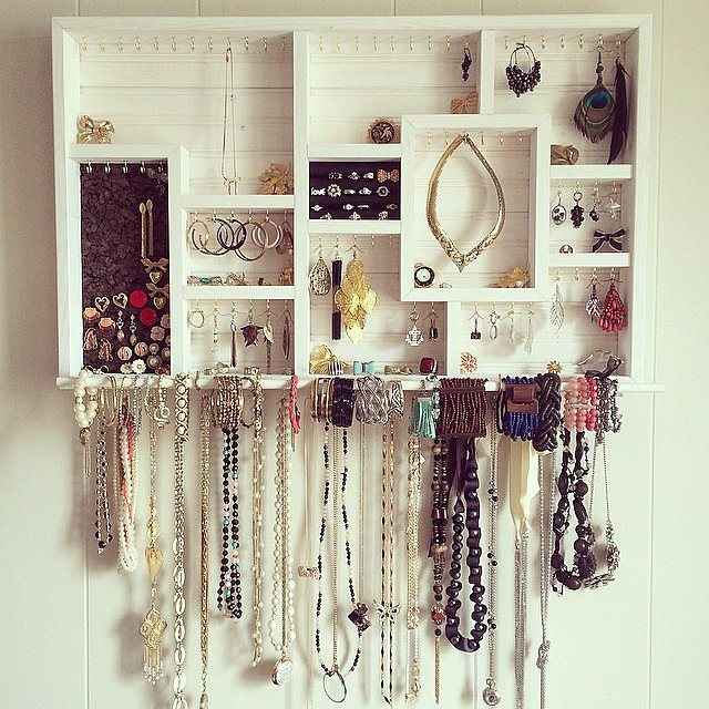 DIY Accessories Organizer
 20 DIY Accessory Storage Ideas That Will Blow Your Mind