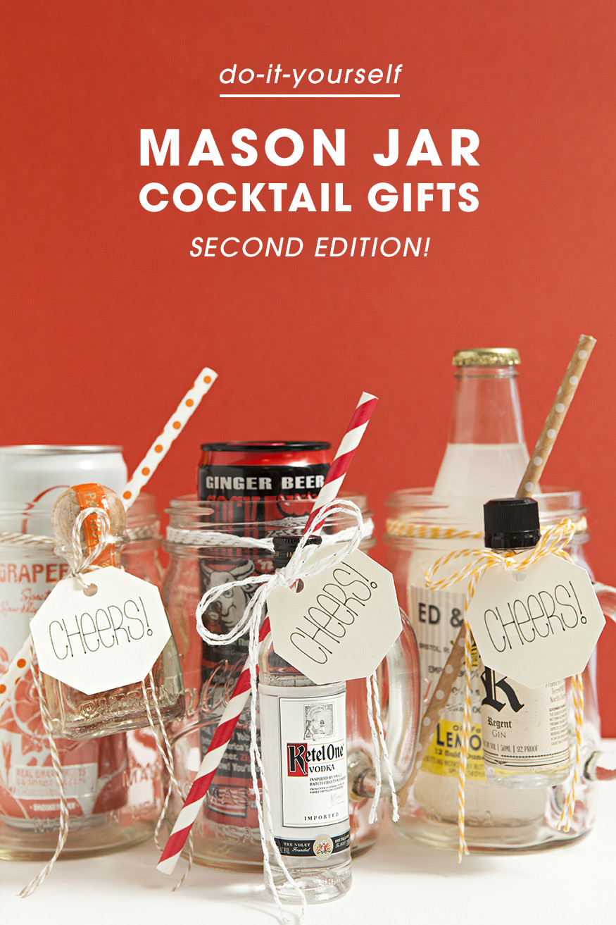 DIY Alcohol Gifts
 Mini Alcohol Bottles Gift Ideas