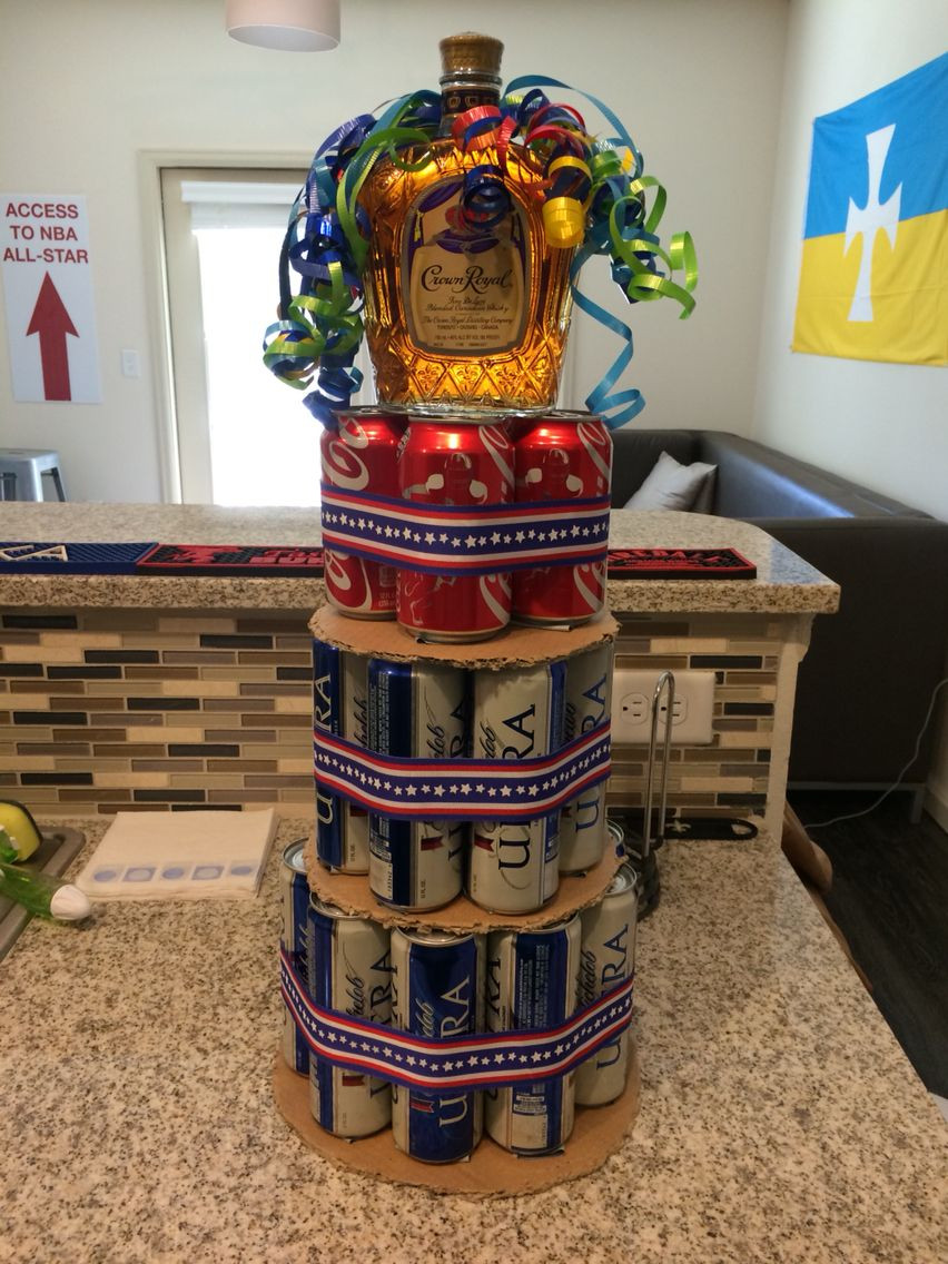 DIY Alcohol Gifts
 DIY Alcohol Cake Tower