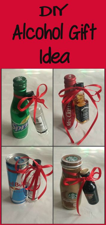 DIY Alcohol Gifts
 DIY Alcohol Gift Idea