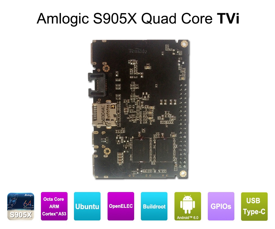 DIY Android Tv Box
 Amlogic S905X DIY OTT Buildroot Android OpenELEC Ubuntu