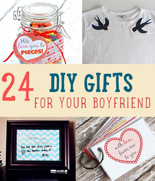 DIY Anniversary Gift For Boyfriend
 24 DIY Gifts For Your Boyfriend