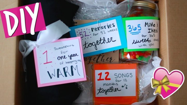 DIY Anniversary Gift For Boyfriend
 Why to Make Handmade Gifts and 10 DIY Ideas for