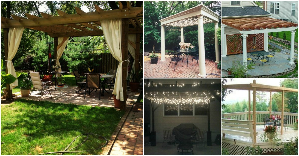 DIY Architect Plans
 20 DIY Pergolas With Free Plans That You Can Make This