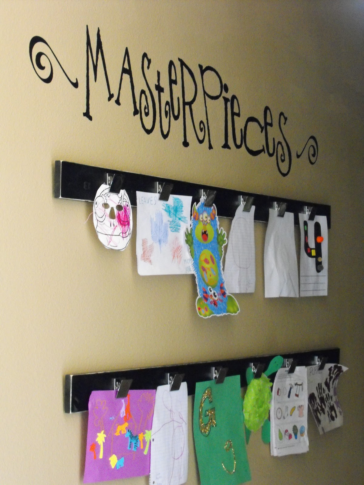 DIY Art For Kids
 10 DIY Kids Art Displays To Make Them Proud