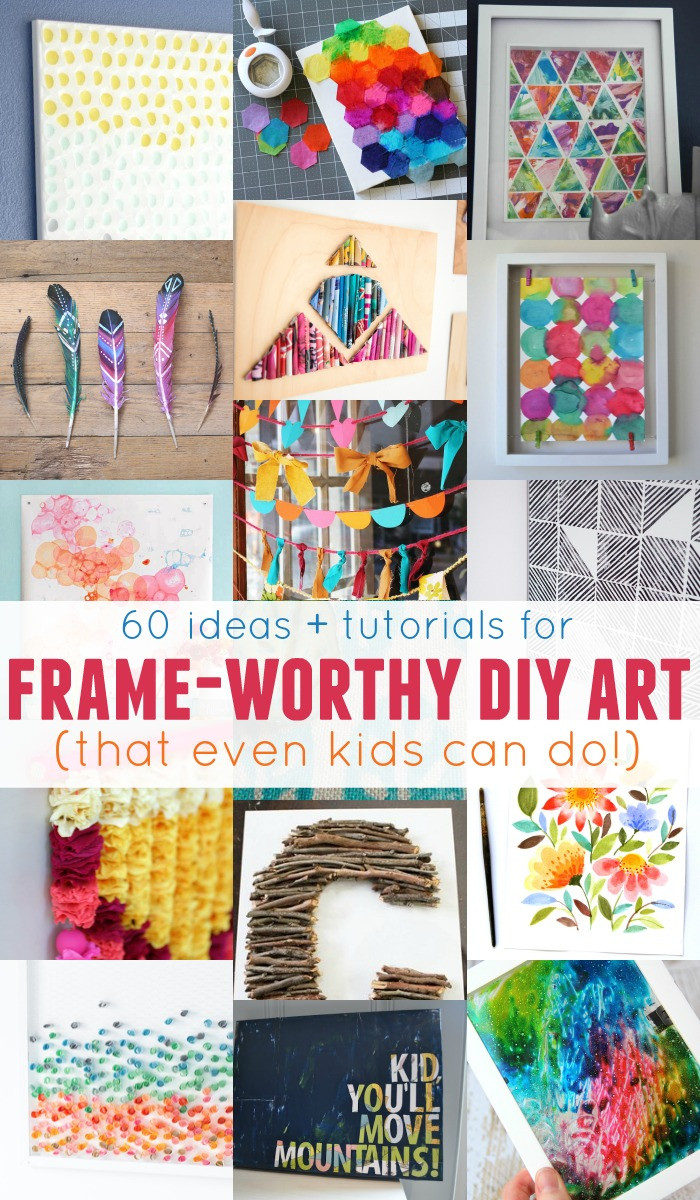 DIY Art For Kids
 Remodelaholic