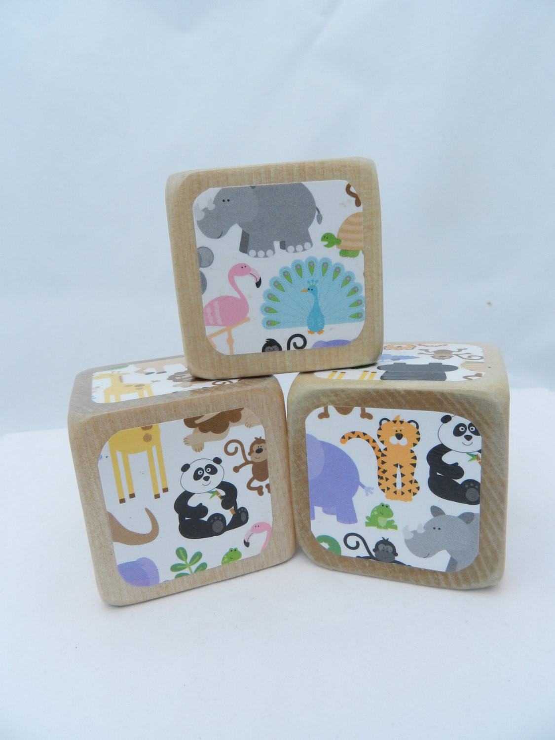 DIY Baby Blocks For Shower
 Baby Shower DIY Wooden Blocks Baby Block Decorating by
