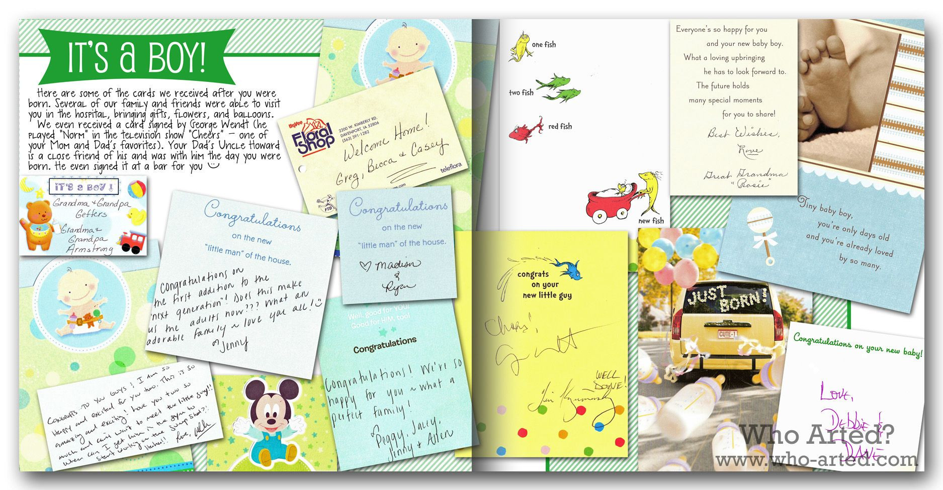 DIY Baby Book Ideas
 Baby Book Ideas Scan Cards