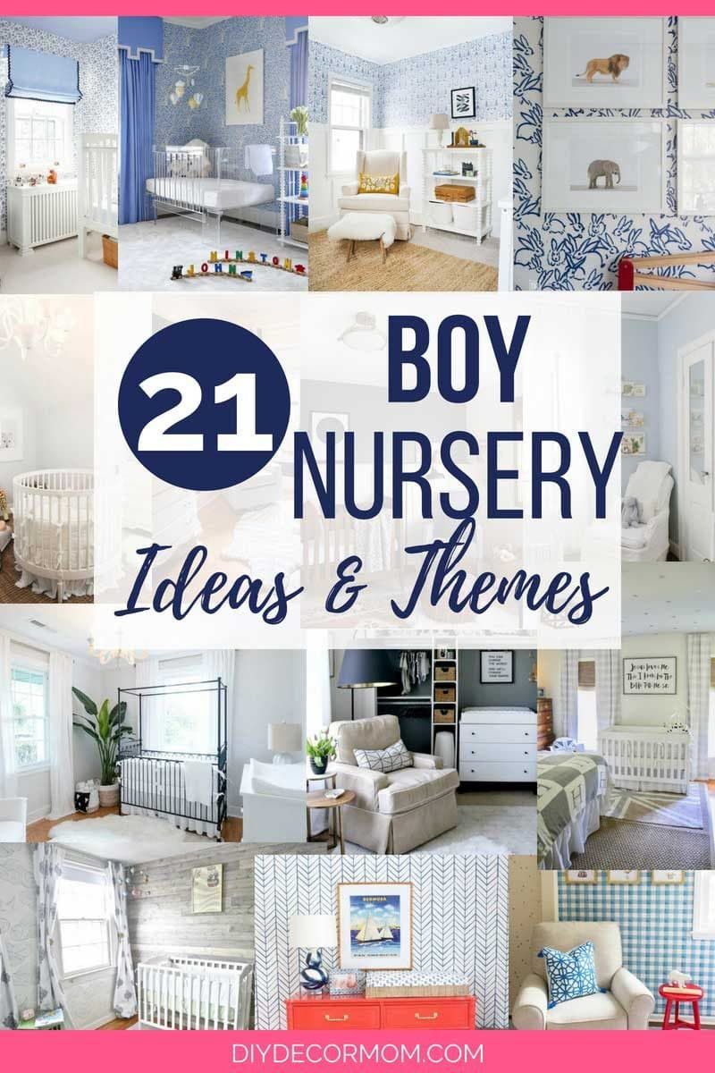 Diy Baby Boy Room Decorations
 Boy Nursery Ideas 32 Cutest Baby Boy Nurseries & Themes