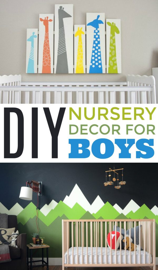Diy Baby Boy Room Decorations
 DIY Nursery Decor For Boys A Little Craft In Your Day